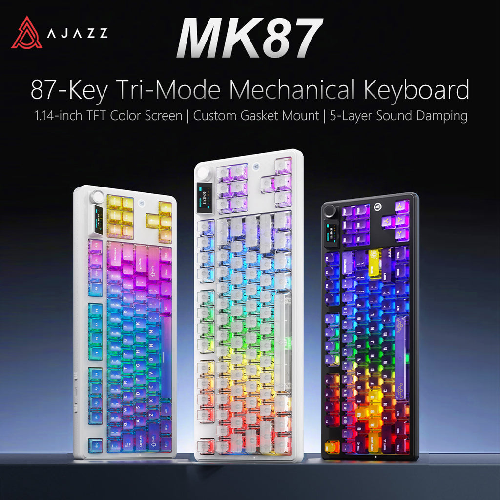 AJAZZ MK87 PRO [DUAL 8K Hz WIRELESS & WIRED]