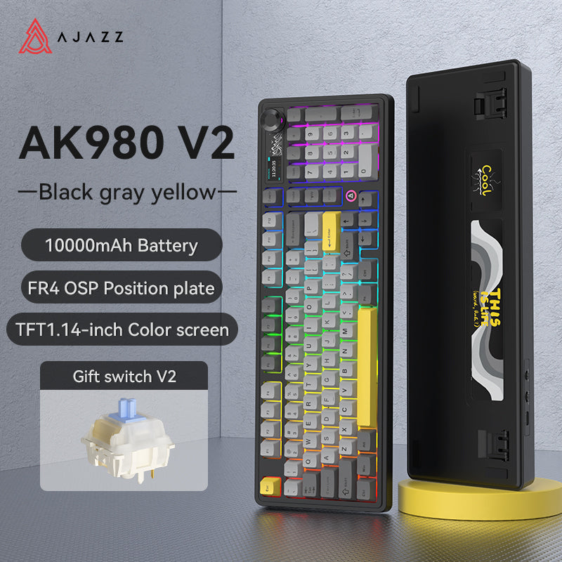 AJAZZ AK980 V2 Screen